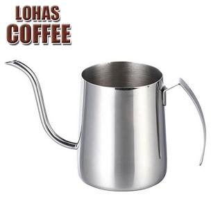 【LOHAS COFFEE】304不鏽鋼細口手沖壺(350ml)