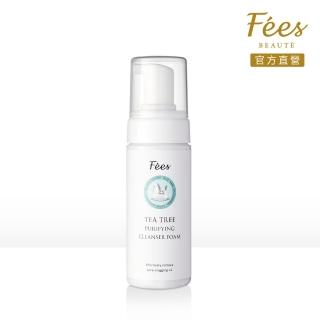 【Fees 法緻】雙茶樹淨顏深效慕絲150ml(深層洗面乳 平衡油脂)