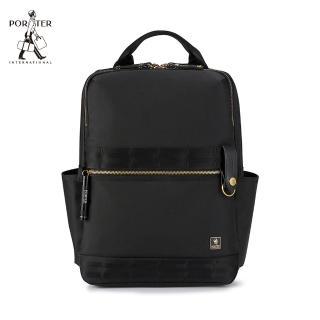 【PORTER INTERNATIONAL】NEW HEAT機能方形後背包(黑)