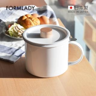 【日本FORMLADY】小泉誠 kaico日製琺瑯濾油壺-附活性碳過濾器-1.8L(儲油壺 濾油濾芯 油還原)