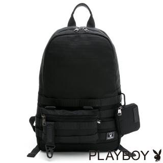 【PLAYBOY】後背包 Transformers系列(黑色)