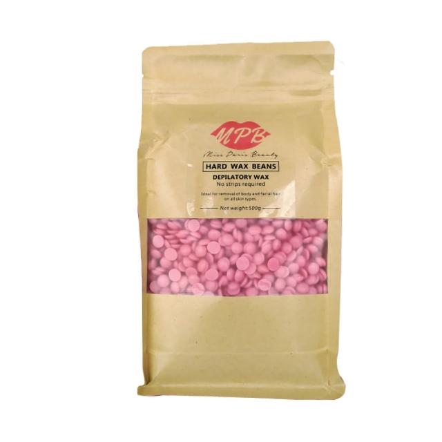 【MPB 巴黎小姐】玫瑰身體蠟豆 500g 2入（熱蠟除毛用）