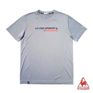 【LE COQ SPORTIF 公雞】短袖T恤 男-麻灰-LWN2350195