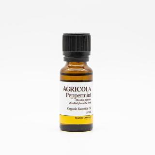 【AGRICOLA 植物者】胡椒薄荷精油20ml/ 歐盟有機認證