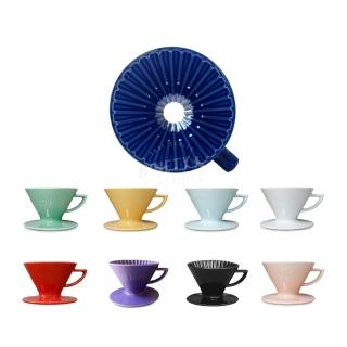 【Kadou 珈堂】星芒濾杯「極」M1錐形手沖咖啡濾杯 日本製 Hasami波佐見燒(波佐見町 日本長崎縣陶瓷)