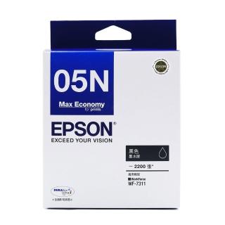 【EPSON】官方直營 T05N 黑色墨水匣(T05N150/適用WF-7311)