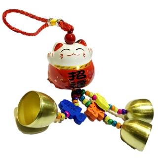 【十方佛教文物】招財貓{招福}風鈴