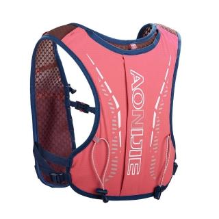 【AONIJIE】奧尼捷 2.5L 兒童 6-12歲越野背包 珊瑚粉 贈求生哨