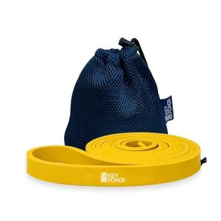 【KEY POWER 氣魄】台灣製 彈力帶 22kg/50磅｜附厚網袋(天然橡膠.無化學味.彈力繩)