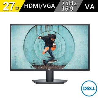 【DELL 戴爾】SE2722H  27型 VA 薄邊框電腦螢幕(16:9/VA/75Hz/HDMI/VGA)