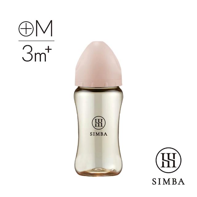 【Simba 小獅王辛巴】蘊蜜鉑金PPSU寬口防脹氣奶瓶270ml(全齡適用/主導式餵奶專用)
