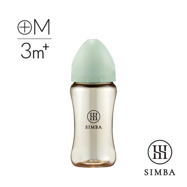 【Simba 小獅王辛巴】蘊蜜鉑金PPSU寬口防脹氣奶瓶270ml(全齡適用/主導式餵奶專用)