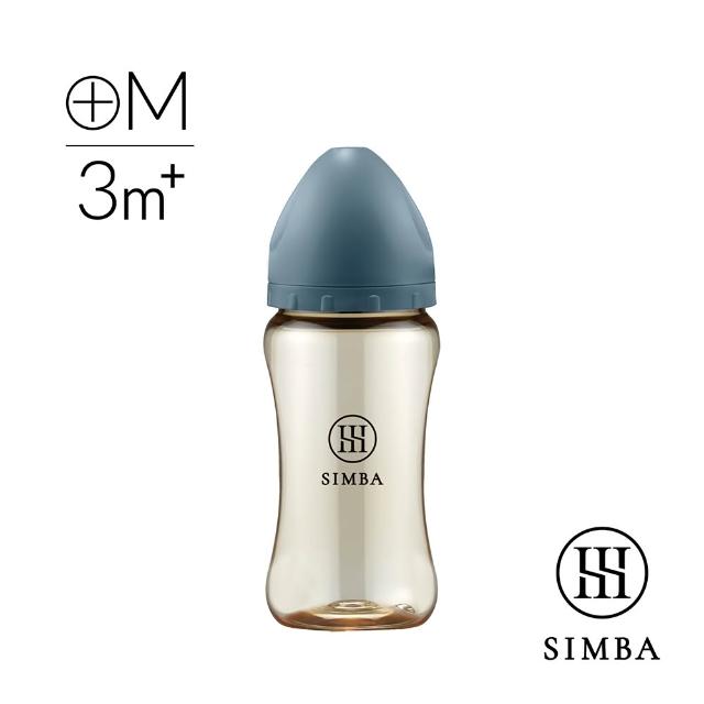 【Simba 小獅王辛巴】蘊蜜鉑金PPSU寬口防脹氣奶瓶270ml(全齡適用/主導式餵奶專用)