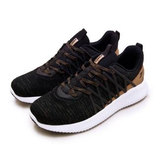 【DIADORA】男 迪亞多那 輕量飛織寬楦時尚慢跑鞋 魔幻空間系列(黑棕 71121)