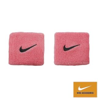【NIKE 耐吉】腕帶 運動 訓練 路跑 SWOOSH 粉 N0001565677OS
