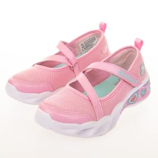 【SKECHERS】女童系列 燈鞋 SWEETHEART LIGHTS(302303LPNK)