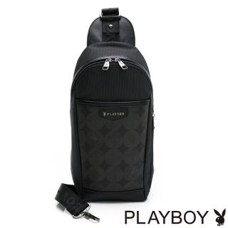 【PLAYBOY】單肩背包  League系列(黑色)