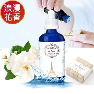 【愛戀花草】浪漫花香系-水氧薰香精油30ML(贈日本薰香楠樟木1塊)