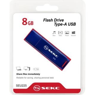 【SEKC】SEU225 8GB USB2.0 隨身碟(2入)