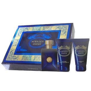 【VERSACE 凡賽斯】Versace 狄倫正藍男性淡香水 50ml 禮盒(真品平行輸入)