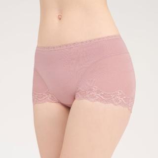 【Triumph 黛安芬】機能褲系列 高腰平口內褲 M-EL(低調粉)