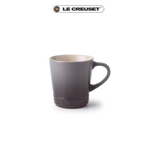 【Le Creuset】瓷器V馬克杯(燧石灰)