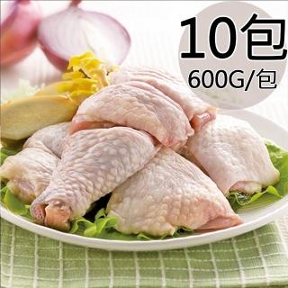 【天和鮮物】跑山雞-半雞分切10包(600g/包)