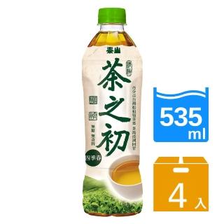 【泰山】茶之初台灣四季春535mlx4入/組