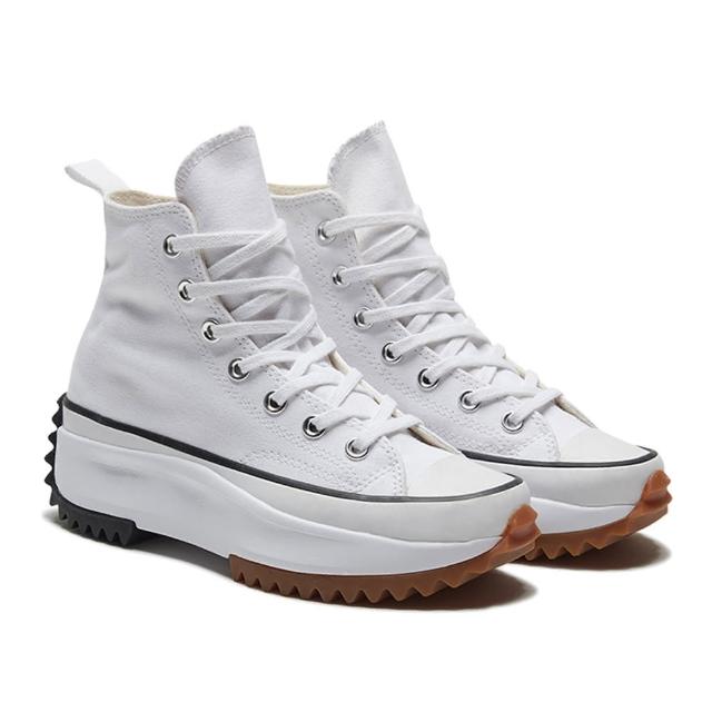 【CONVERSE品牌旗艦店】RUN STAR HIKE 高筒 低筒 厚底鞋 休閒鞋 男鞋 女鞋 黑白(168817C 166799C)