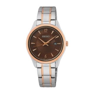 【SEIKO 精工】優雅經典時尚腕錶(6N22-00N0B/SUR476P1)