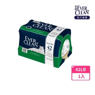【EverClean 藍鑽】強效低敏結塊貓砂 42磅(LB)-礦砂