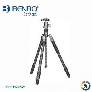 【BENRO 百諾】FRHN14CVX20 犀牛系列碳纖維三腳架套組(勝興公司貨)
