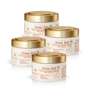 【澳洲 G&M】MKII金蓋鴯苗鳥油活力潤膚霜含維他命E(4入組  250g/罐)