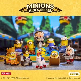 【POPMART 泡泡瑪特】Minions 小小兵坐騎系列公仔盒玩(9入盒裝)