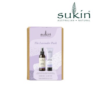 【Sukin】薰衣草保濕噴霧125ml+薰衣草護手霜50ml(薰衣草限定護膚禮盒)