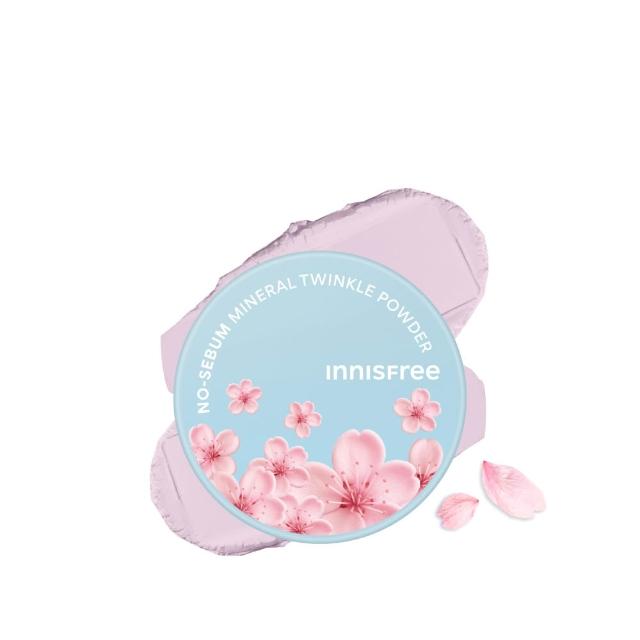 【innisfree】無油無慮礦物控油蜜粉 5g(3入組 玩具總動員限定版/櫻花限定版/一般款 任選)