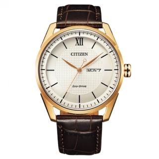 【CITIZEN 星辰】GENTS系列 光動能 時尚腕錶(AW0082-19A)