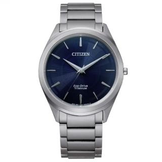 【CITIZEN 星辰】GENTS系列 鈦金屬 光動能 時尚腕錶(BJ6520-82L)