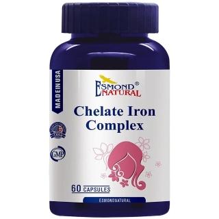【Esmond Natural 愛司盟】紅妍螯合鐵複合膠囊1瓶 (60顆/瓶)