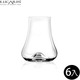【LUCARIS】無鉛水晶品飲聞香杯 威士忌杯 255cc CLASSIC系列 6入組(威士忌杯)