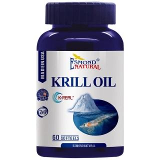 【Esmond Natural 愛司盟】南極磷蝦油軟膠囊1瓶 (60顆/瓶)