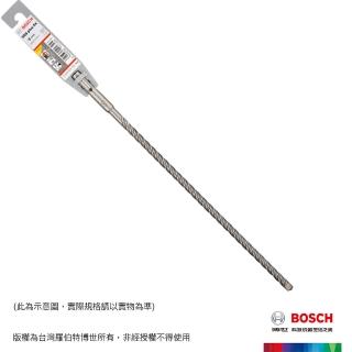 【BOSCH 博世】BOSCH SDS plus-5X 四溝四刃鎚鑽鑽頭(8x400x460mm)