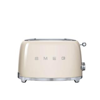 【SMEG】2片式烤麵包機-奶油色(TSF01CRUS 公司貨)