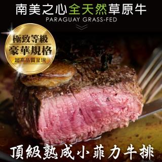 【豪鮮牛肉】草原之心熟成菲力厚切6包(200G+-10%/包)