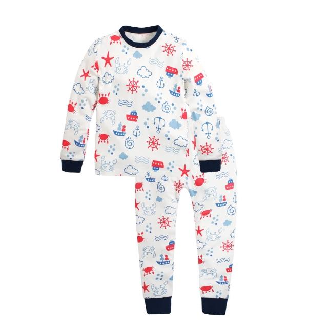 【Baby 童衣】薄長袖家居服 純棉居家服 兒童套裝 21213(共４色)
