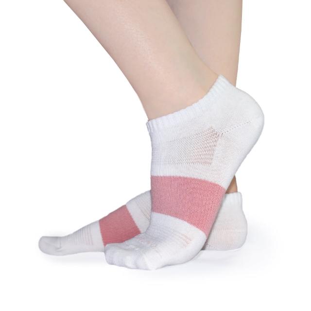 【MORINO】7雙組_MIT抗菌消臭寬條足弓透氣船型襪-M22-24CM(女襪 運動襪 船型襪)
