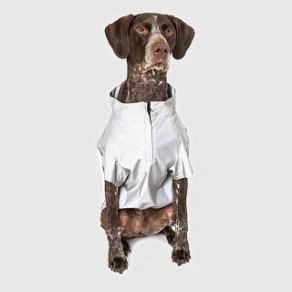 【CANADA POOCH】寵物雨衣/ 夜視反光夾克-16(Night Vision Jacket Grey-16)