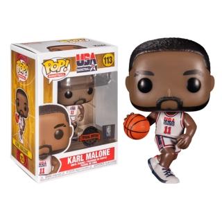 【FUNKO】POP NBA卡爾·馬龍 1992 白色USA制服(代理版)