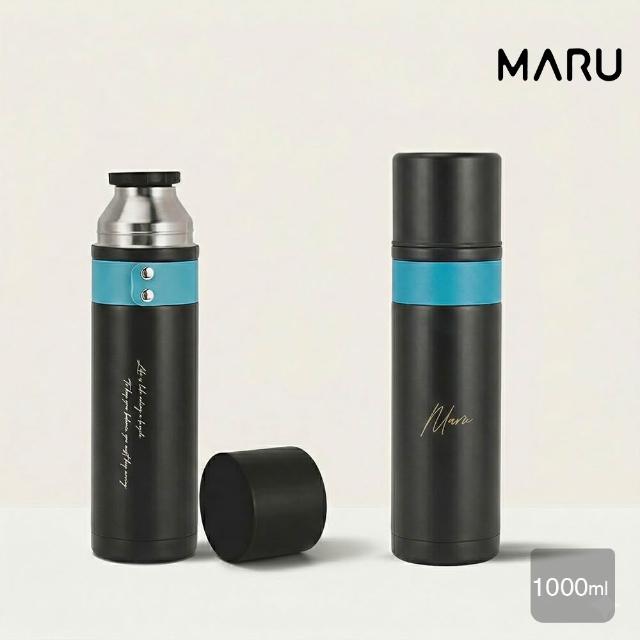 【Maru 丸山製研】大容量輕量陶瓷保溫瓶1000ml(大容量保溫瓶/保溫杯/登山壺/不鏽鋼保溫杯)