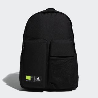 【adidas 愛迪達】Adidas 黑色多口袋實用運動後背包 GN9875